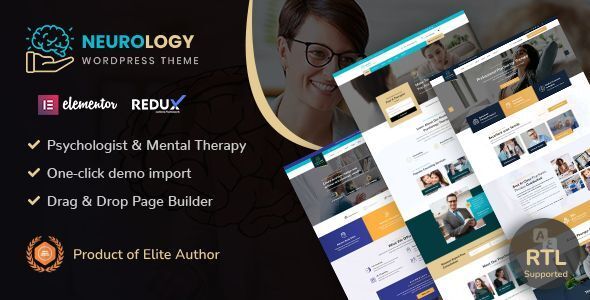 Neurology – Psychology & Counseling WordPress Theme