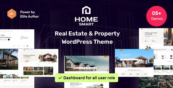 HomeSmart – Real Estate Property WordPress Theme