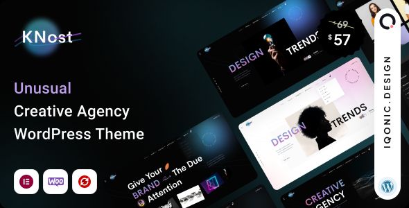 Knost – Unusual Creative Agency WordPress Theme