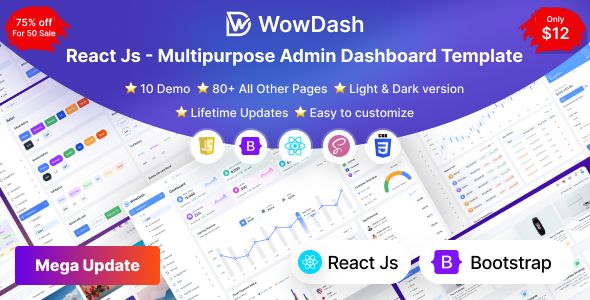 WowDash – React JS | Admin Dashboard Template Multipurpose