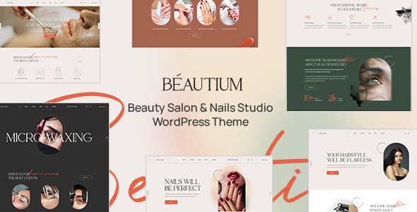 Beautium | Beauty Salon Nails WordPress Theme