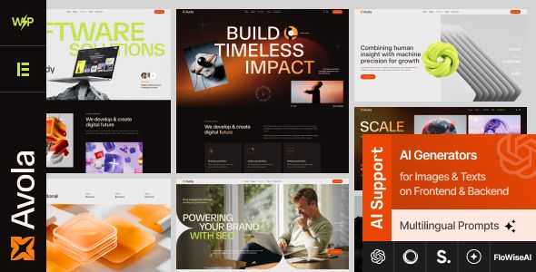 Avola – IT Buiness Digital Company WordPress Theme