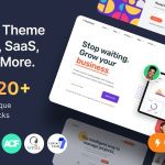 Fastland - Startup & SaaS WordPress Theme