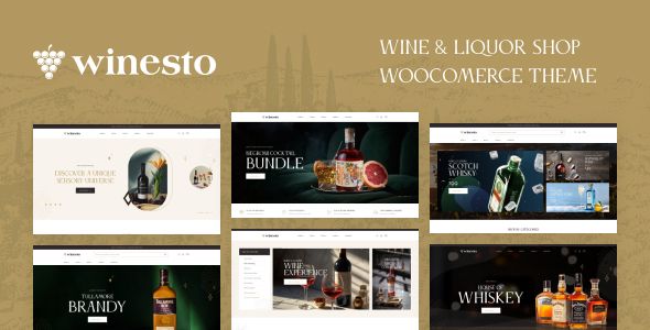 Winesto – Wine Liquor Shop WooCommerce Theme