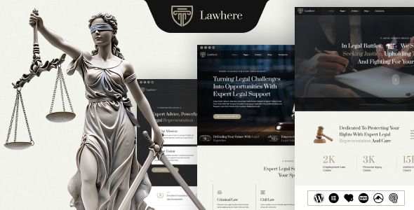 Lawhere - Attorney WordPress Theme