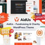 AidUs - Fundraising & Charity WordPress Theme