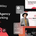 WorkAlley - Creative Agency & Coworking WordPress Theme
