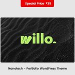 Nanotech - Creative Portfolio WordPress Theme