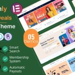 Couponly – Coupons, Deals, Discounts & Affiliate WordPress Theme