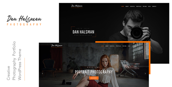 Dan Creative Photography Theme Preview