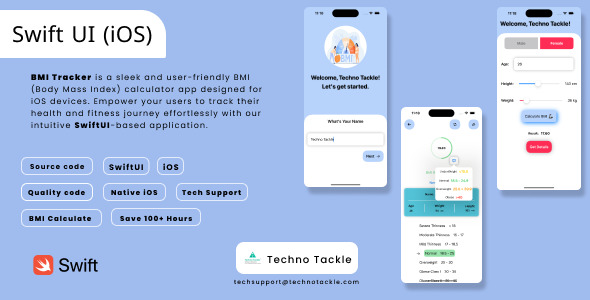BMI Tracker App Interface