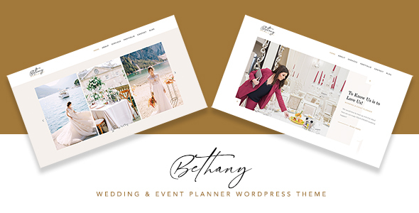 Bethany Wedding Planner Theme Preview