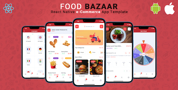 FoodBazaar React Native App