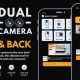 Dual Camera Front Back with AdMob Facebook Ads Android