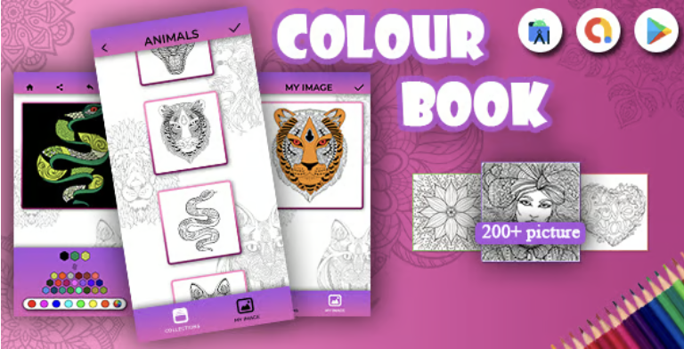 ColorMe - Adults Coloring Book - Color by Number & Paint by Number - Coloring Games - Admob Ads 2 ColorMe - Adults Coloring Book - Color by Number & Paint by Number - Coloring Games - Admob Ads