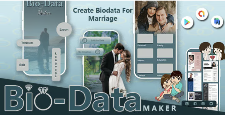 Perfect Marriage Bio Data Maker - Biodata Maker - Biodata for marriage - Biodata Creator - Marriage 2 Perfect Marriage Bio Data Maker - Biodata Maker - Biodata for marriage - Biodata Creator - Marriage