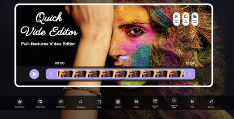 Quick Video Editor Pro – Fast and Easy Video Editor – Video Maker Pro – Video Effects – FX Video