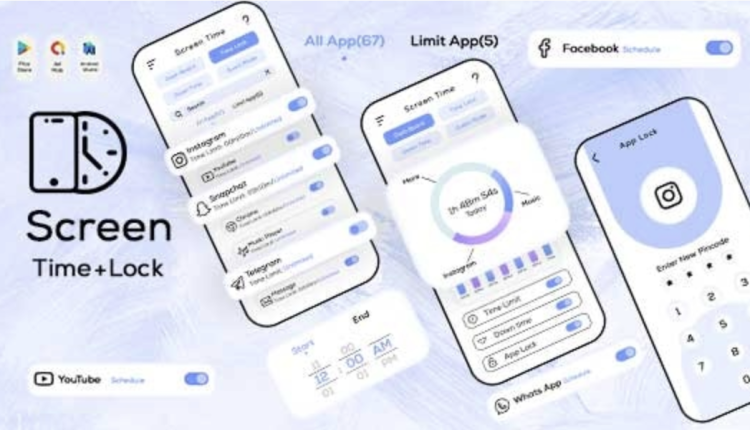 Screen Time - Restrain yoursel - Screen Time Tracker - Parental Control - ScreenTime Control
