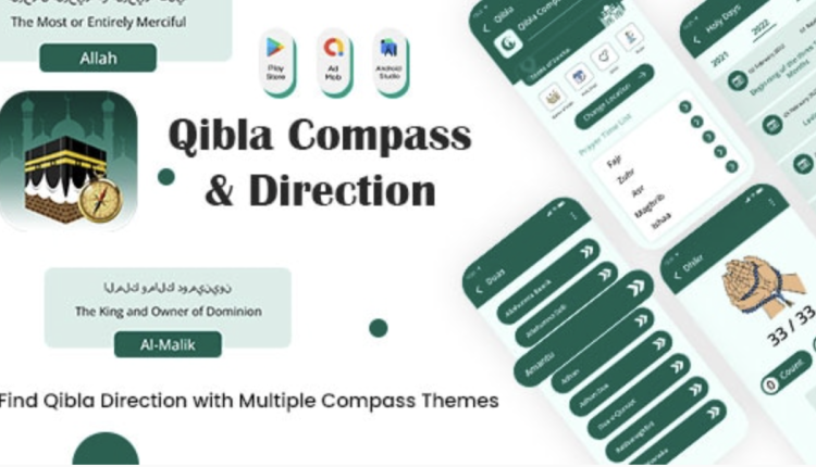 Qibla Compass - Qibla Direction - Quran Qibla Finder - Qibla Connect - Namaz Qibla Finder Compass
