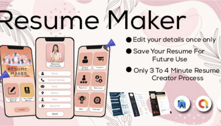 Resume PDF Maker - CV Builder - Resume Builder App - CV Maker PDF - Resume Maker - Resume PDF Editor