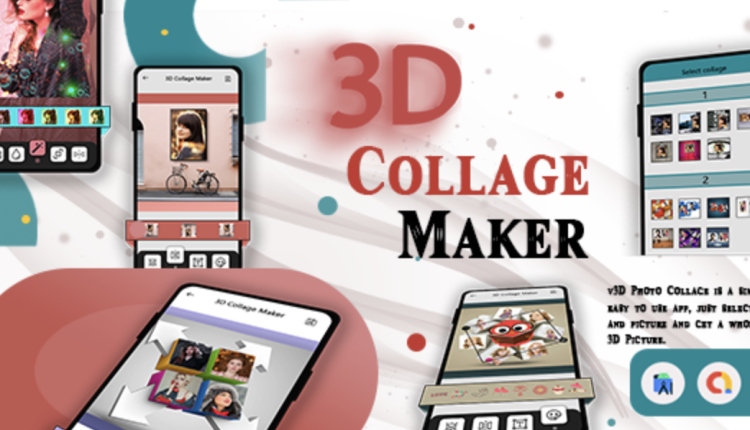 3D Photo Collage Maker - Collage Maker - 3D Photo Editor - 3D Photo Collage Editor - Android Admob