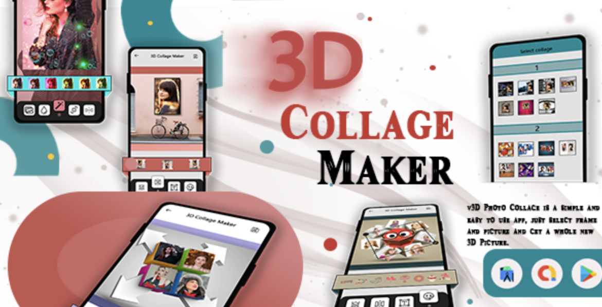 3D Photo Collage Maker - Collage Maker - 3D Photo Editor - 3D Photo Collage Editor - Android Admob 2 3D Photo Collage Maker - Collage Maker - 3D Photo Editor - 3D Photo Collage Editor - Android Admob