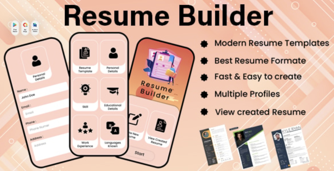 Resume Builder - CV Maker - Professional Resume - Biodata and CV Maker for Job - CV Engineer 2 Resume Builder - CV Maker - Professional Resume - Biodata and CV Maker for Job - CV Engineer