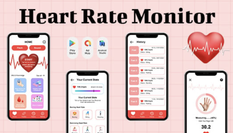 Heart Rate Monitor - Pulse App - Heart Scan - Heart Monitoring - Blood pressure - Heart rate