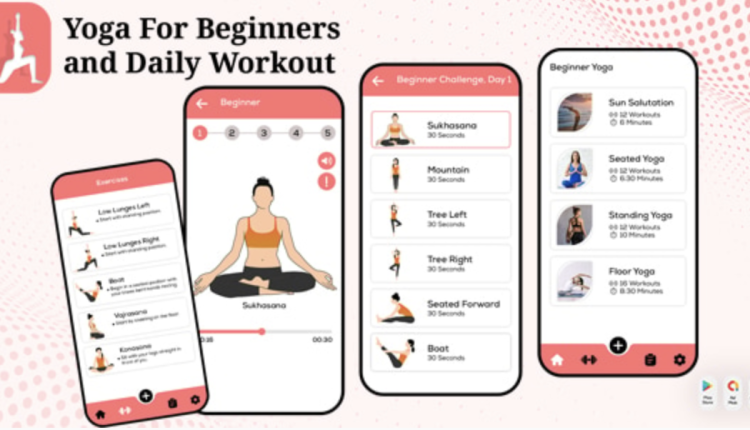 Yoga For Beginners - Asanas Poses - Daily Workout - Yoga Poses - Yoga For Starting - Yoga Classes