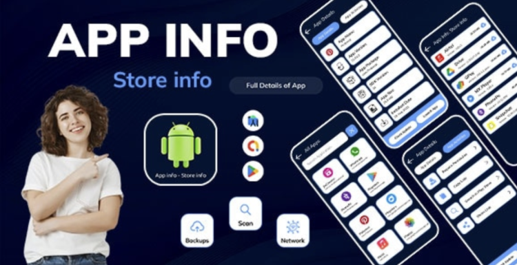 App info - Store Info - App Backup - Restore Option - App Info Checker - SDK Version
