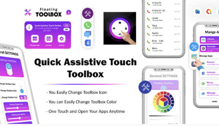 Quick Assistive - Touch Toolbox - Assistive Touch Android - Assistive Tools - Quick Ball - EazyTouch