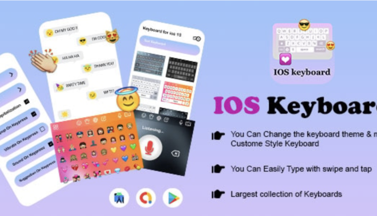 Keyboard For iOS 13 - Keyboard For iPhone 12 - iPhone Keyboard - iOS Key - iPhone 14 Keyboard