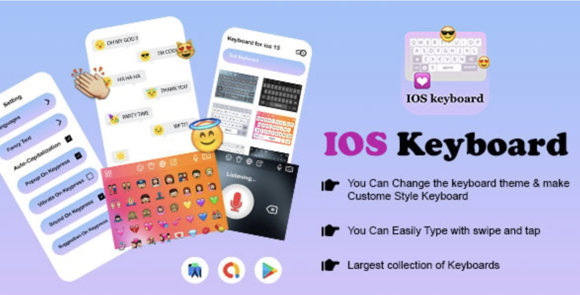 Keyboard For iOS 13 - Keyboard For iPhone 12 - iPhone Keyboard - iOS Key - iPhone 14 Keyboard 2 Keyboard For iOS 13 - Keyboard For iPhone 12 - iPhone Keyboard - iOS Key - iPhone 14 Keyboard