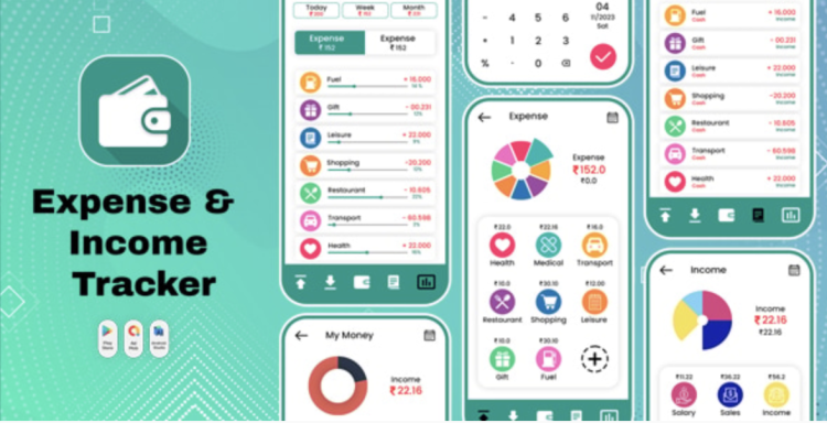 Costy - Simple Money Tracker App - Budget Planner - Expense Tracker - Spending Tracker - Expenses