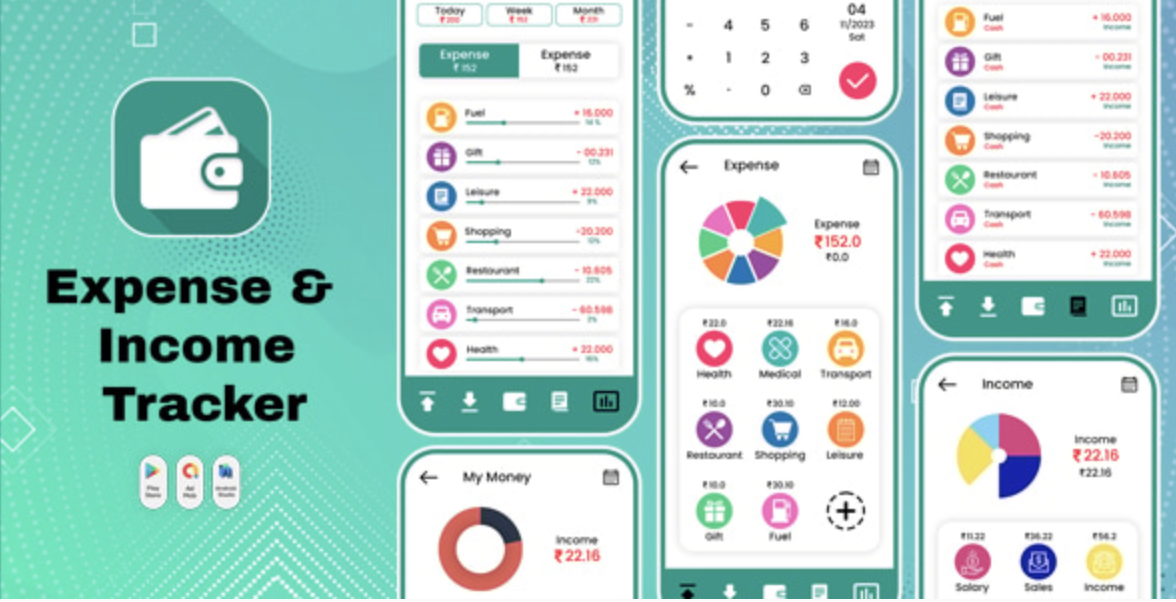 Costy - Simple Money Tracker App - Budget Planner - Expense Tracker - Spending Tracker - Expenses
