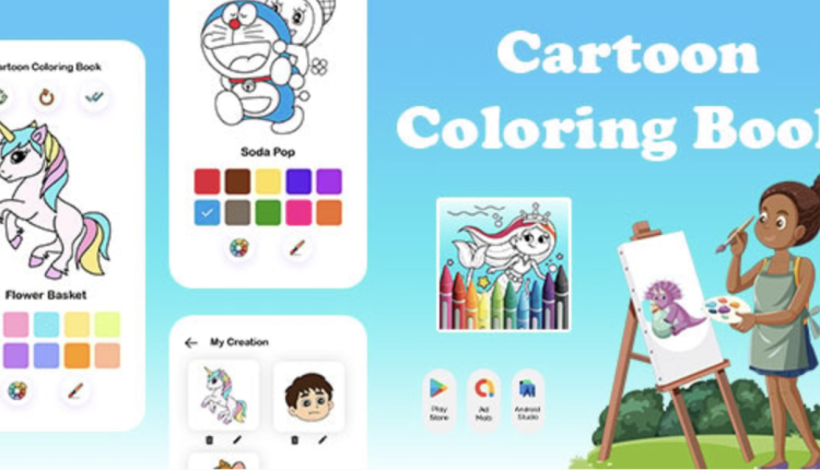 Cartoon Coloring Book - Baby coloring book for kids - Happy Color - Coloring Games - Coloring World