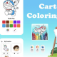 Cartoon Coloring Book – Baby coloring book for kids – Happy Color – Coloring Games – Coloring World
