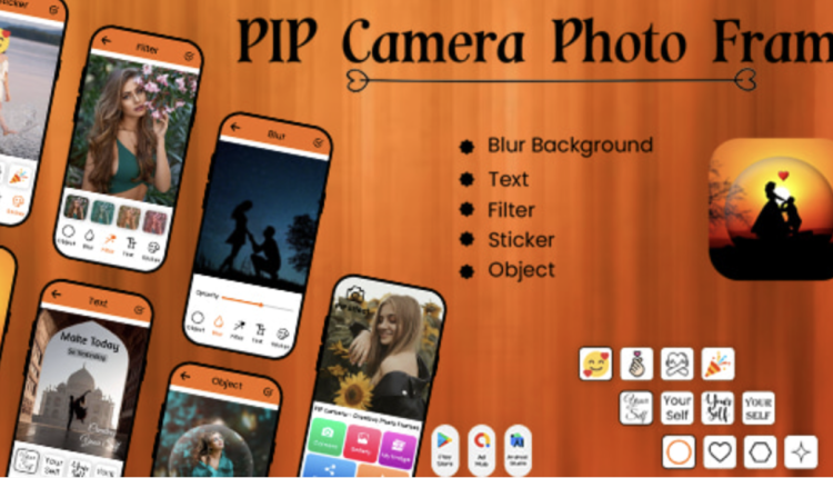 PIP Camera Frames - Photo Editor Amazing Effects - Photo PIP - PIP Camera Collage Maker - PIP Effect