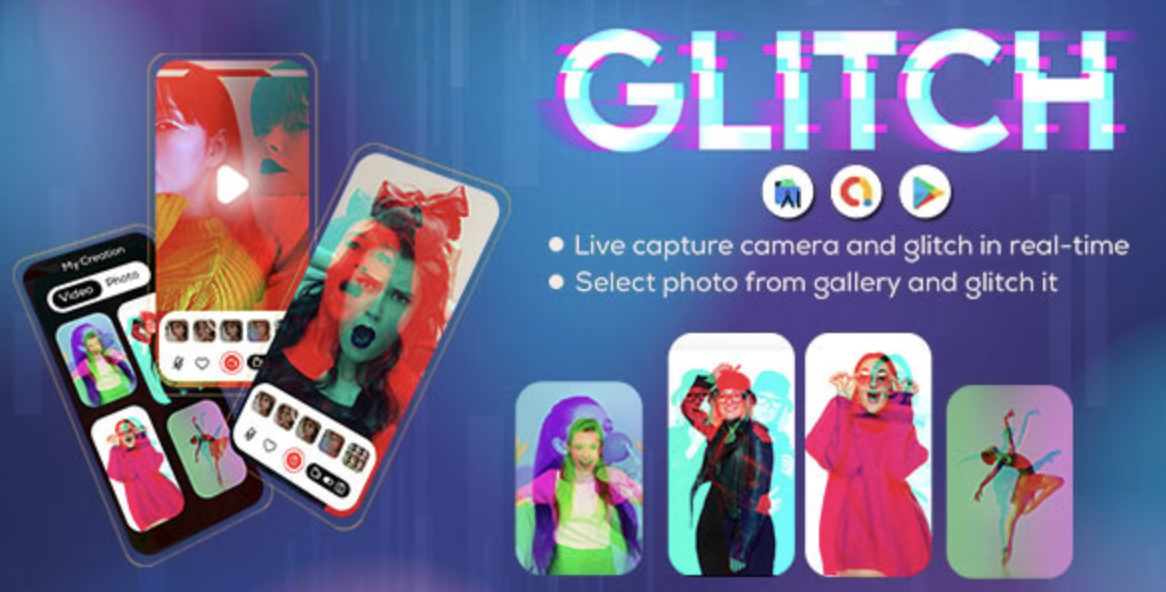 Glitch Video Effect - Glitch Photo Effect - Glitch Cam Video Editor - Glitch Lab - Glitch Studio