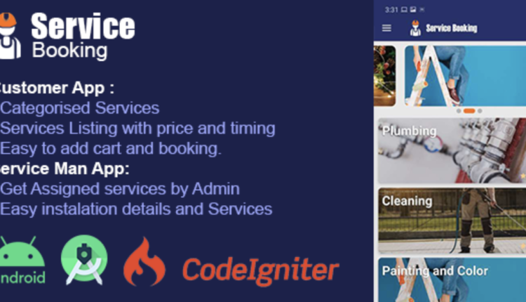 Service Booking Android app - ServPro On demand Services - like UrbanClap Clone
