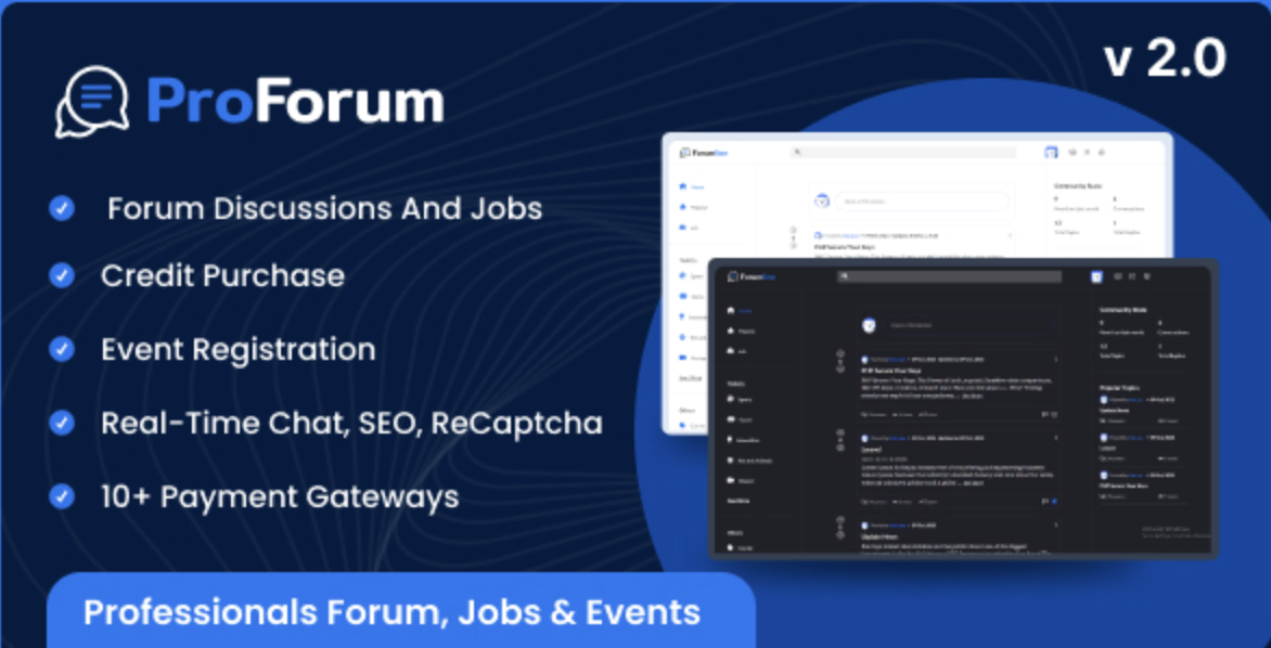 ProForum - Forum, Jobs & Events 2 ProForum - Forum, Jobs & Events