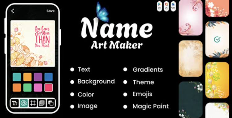 Name Art - Stylish Text Maker - Letter Style Art - Fancy Text Generator - Stylish Name - Text Art