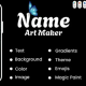 Name Art – Stylish Text Maker – Letter Style Art – Fancy Text Generator – Stylish Name – Text Art