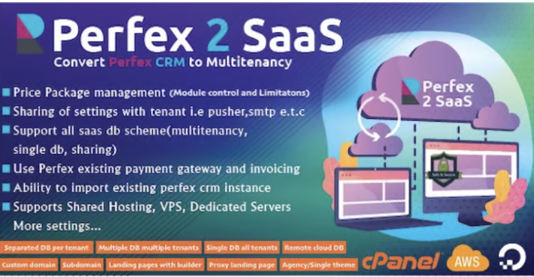 Perfex CRM SaaS Module - Transform Your Perfex CRM into a Powerful Multi-Tenancy Solution