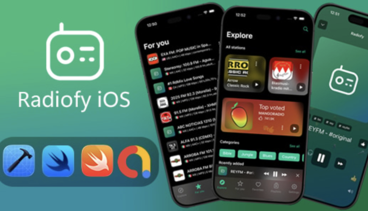 Radiofy - Online Radio Streaming App for iOS | Swift & SwiftUI