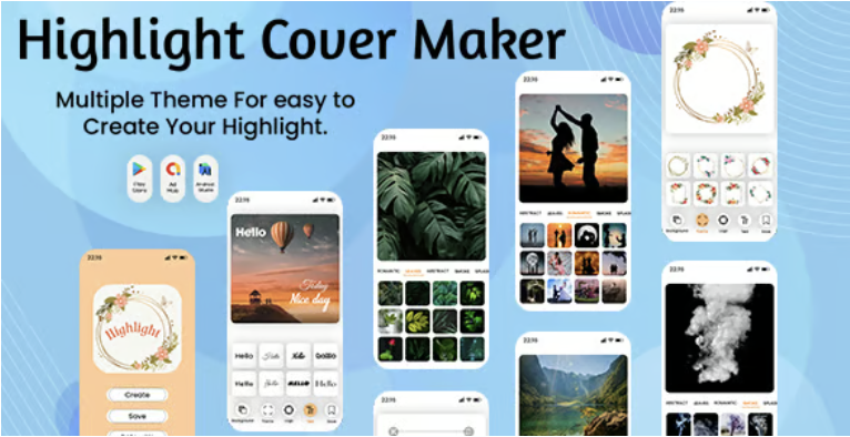 Highlight Cover Maker for IG - Story Maker - Logo Maker - Cover Highlights for Instagram 2 Highlight Cover Maker for IG - Story Maker - Logo Maker - Cover Highlights for Instagram