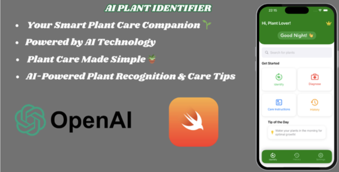 AI Plant Identifier App