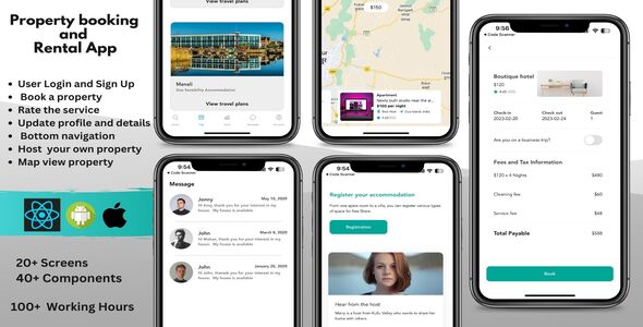 Airbnb Clone - Rental Properties Application (Admin and User)