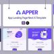 APPER – App Landing Page Next JS Template