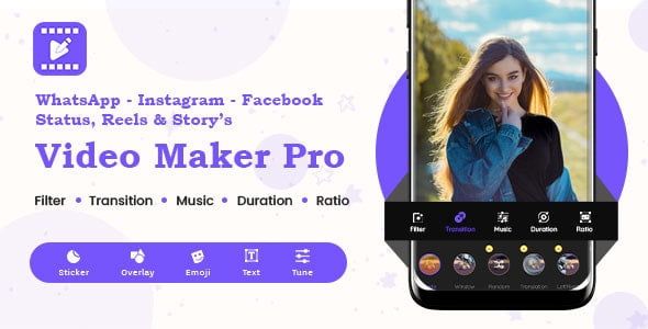 Photo Video Maker – Slideshow Maker Pro – with multiple ratio for all Social Media
